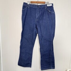 Bulwark FR Flame Resistant Mens Jeans 38x30 Denim Work Pants NFPA 2112 PEJ2DD5